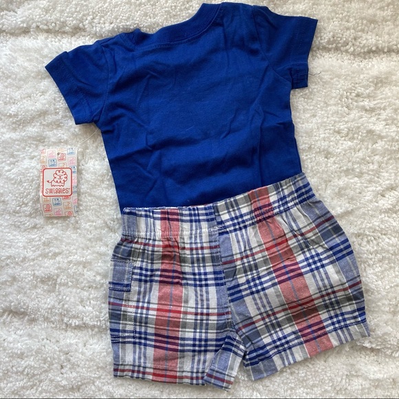 NWT Swiggles 0-3 months boys outfit - Picture 10 of 13